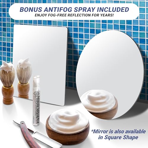 Glowing Truth Anti-Fog Shaving Mirror