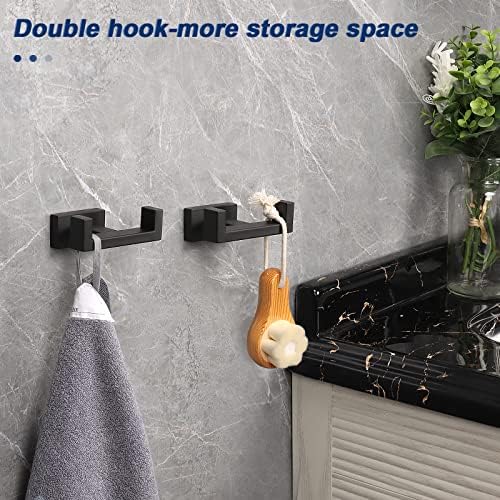 NearMoon Bath Double Towel Hook