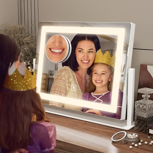 FENNIO 2-in-1 Vanity Mirror with Lights