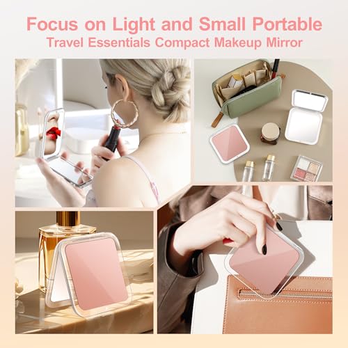 Compact Mirror 30X Magnifier for Travel