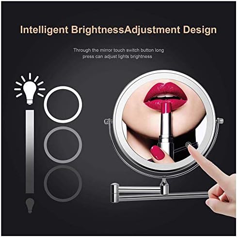 10X Magnification Vanity Mirror