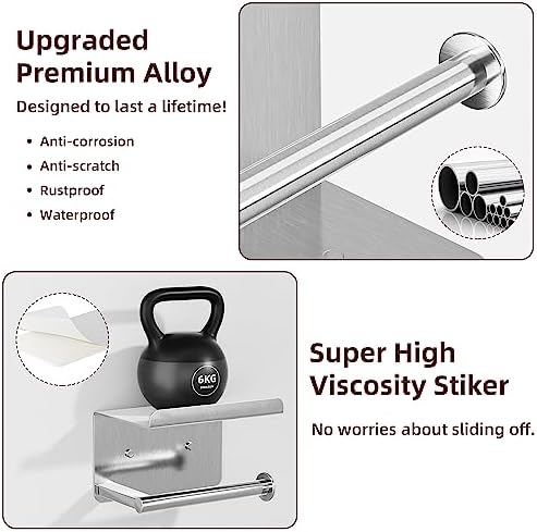 Self-Adhesive Toilet Paper Holder