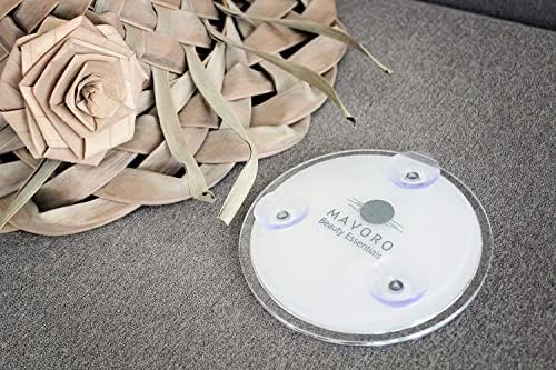 Mavoro 10x Magnifying Mirror with suction cups for makeup