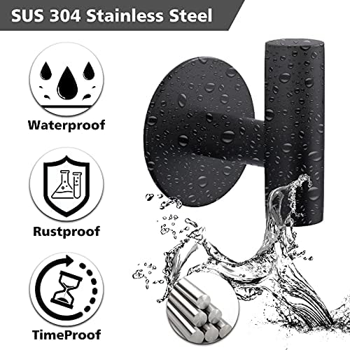 Durable Stainless Steel Towel Coat Hooks