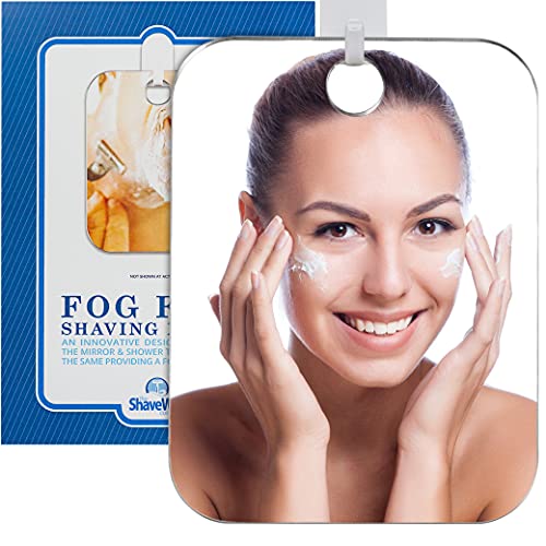 Fog-Free Handheld Shower Mirror