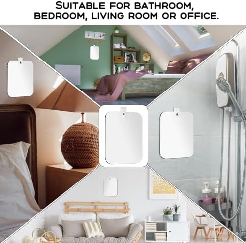 8x6 inch Frameless ShowerVFogless Mirror