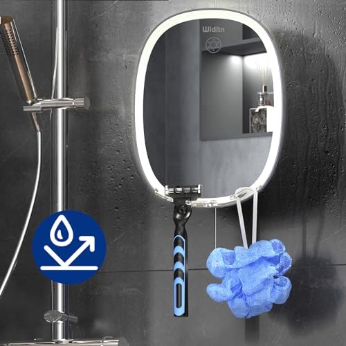 Adjustable LED Fog-Free Shaving Mirror for Bathroom