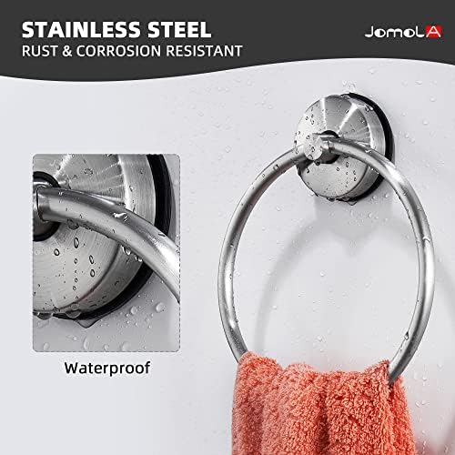 Stainless Steel Suction Towel Holder for