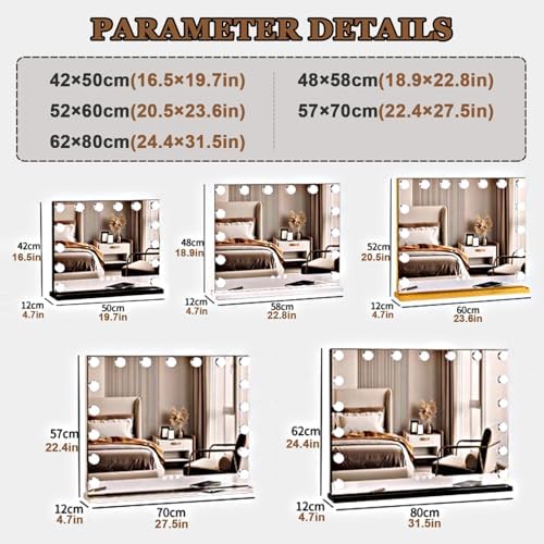 15 Light LED Makeup Mirror Hollywood Qualified Make Up Mirror