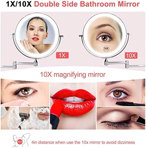 JMFHCD LED Makeup Mirror