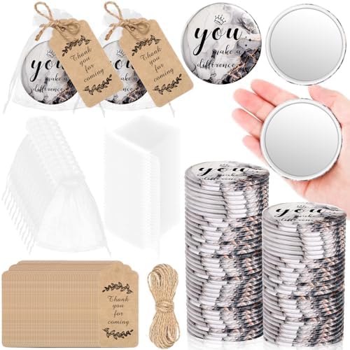 Tradder 50-Set Compact Mirrors