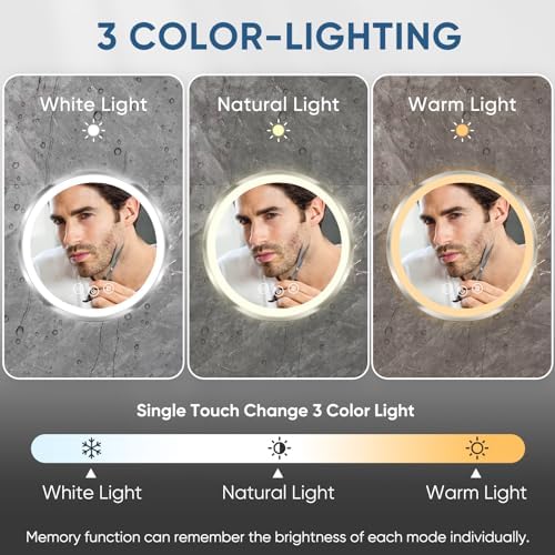 KEDSUM Heated Fogless Shower Mirror