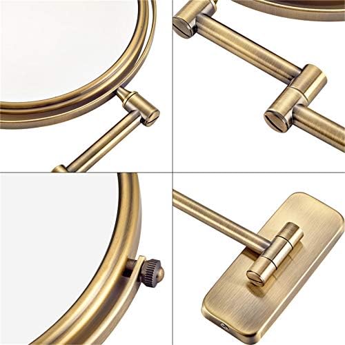 ZADIKO Wall-Mounted Double-Sided Makeup Mirror