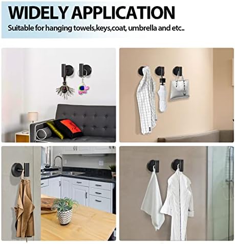Heavy Duty Bathroom Towel Hook 4-Piece Set