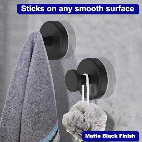 Double-Purpose Suction Cup Hooks for Bathroom
