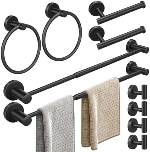 Bathroom Hardware Set for Efficient Towel Paper Storage