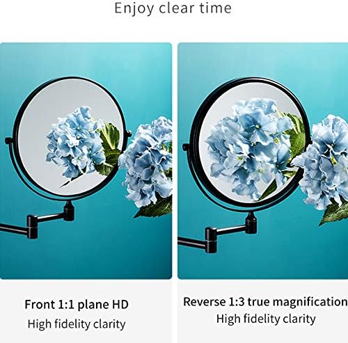 Easy-to-Use Double-Sided Makeup Mirror
