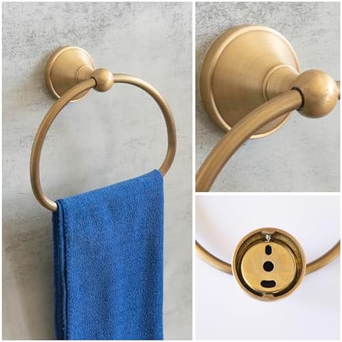 Premium Heavy Duty Wall-Mounted Braided Towel Holder
