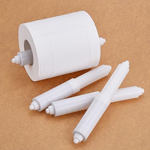 Shappy 2-Piece 7558339 Toilet Paper Holder Roller Spindle White