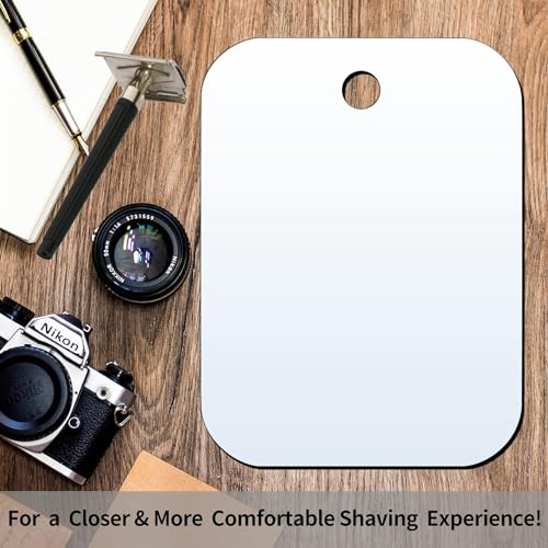 SAFEE MRROR - Effortless Shave Travel-Friendly 6x8 Shower Mirror