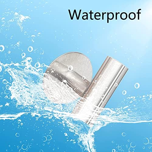 Heavy-Duty Self-Adhesive Wall Hooks Set - 2 Packs Easy to Install Durable