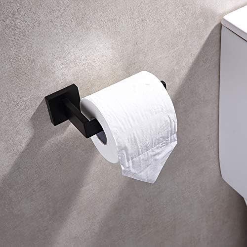 Tastos Toilet Paper Holder Matte Black