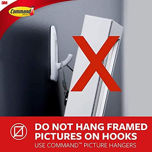 Command Hand Towel Bar Satin Nickel - Easy-Mount Water Resistant Towel Rest