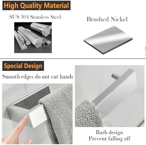 Hand Towel Holder Stainless Steel