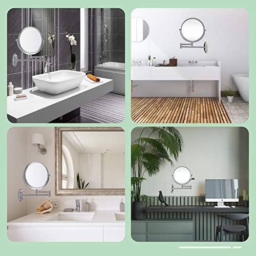 7X Wall-Mounted Makeup Mirror