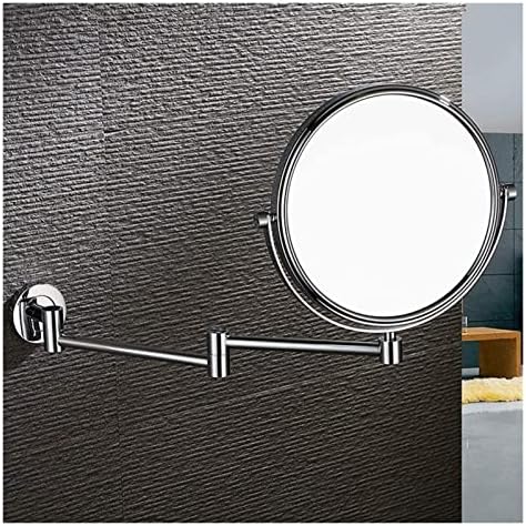 ZADIKO Wall-Mounted Makeup Mirror 8-inch Copper Beauty