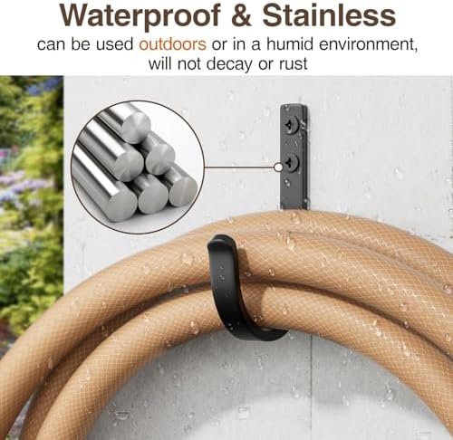 Wall Hooks for Towel Coat - 5 Pack 22LB Metal Hanger