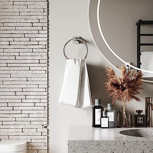 Stylish Durable Towel Holder for Bathroom Kitchen Small Space Use