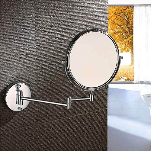 ZADIKO Wall Mounted Makeup Mirror with 1X 5X Magnification