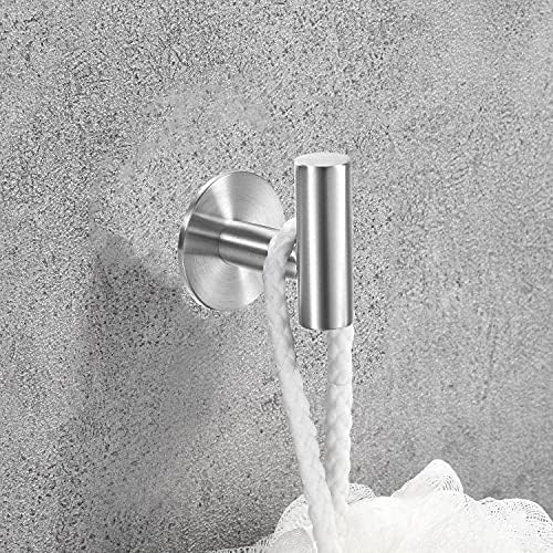 Vuzvuv Stainless Steel Towel Hooks 2-Piece