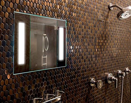 12x12 Fog-Free LED Shower Mirror